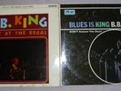 2 B.B. KING LPs LIVE @ THE REGAL & BLUES IS KING VGC