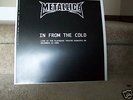 Metallica Test Press Proof Sleeve In From The Cold LP