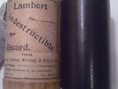 Rare Old Non Pink Lambert Cylinder Phonograph Record