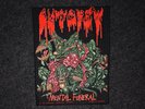 AUTOPSY • Mental Funeral BACKPATCH asphyx bolt thrower