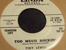Tiny Lewis Too much rockin' Linda 1000 Black rocker