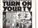 R CRUMB COVER - Rare - Larry Groce - Turn On Your TV
