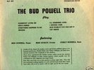 BUD POWELL TRIO ROYAL ROOST RLP 401 10