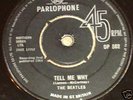 rare  THE BEATLES tell me why export