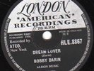 V.RARE BOBBY DARIN 1959 UK#1 78 DREAM LOVER HLE8867 M-
