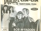 BOB McFADDEN 45  w/ RARE SLEEVE - DRACULA CHA CHA