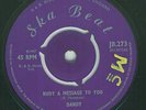 DANDY RUDY A MESSAGE TO YOU OG UK 1967 SKA BEAT 7