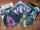 KATE BUSH PICTURE DISCS AND COMIC RELIEF ALBUMS
