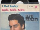 Sg. -   ELVIS PRESLEY   -  I GOT LUCKY  -  Mint