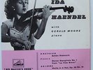 IDA HAENDEL RECITAL WITH GERALD MOORE HMV 7EP 7040