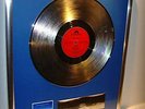 Deep Purple Hush platin Schallplatte platinum (goldene)
