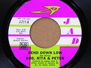 1968 PROMO: BOB, RITA & PETER 7” 45 Bob Marley MINT