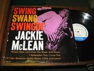 Jackie McLean JAZZ BLUE NOTE LP Swing Swang Swingin USA