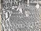 Kraut Kill for Cash Very rare 1981 USA Punk Cromags