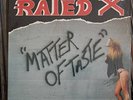 Rated X -”Matter of Taste” private US metal LP