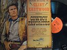 CLINT EASTWOOD 'SINGS COWBOY FAVORITES' LP NM