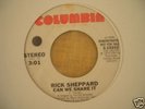 NORTHERN SOUL 45 * Rick Sheppard * Can we share it  *WD