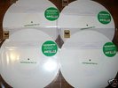 Tittsworth Official White Control Vinyl Serato - 1 Pair