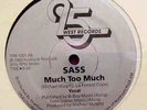 RARE 12'' DISCO SOUL BOOGIE, SASS, MUCH TO MUCH, S/S
