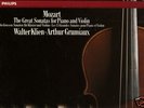 GRUMIAUX MOZART VIOLIN SONATAS KLIEN PHILIPS 5 LP BOX