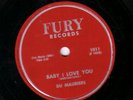 DOO WOP 78 FURY 1011 DU MAURIERS BABY I LOVE YOU/ALL NI