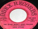 RARE NORTHERN SOUL 45:VIKKI STYLES-TEARS-ODEX-HEAR