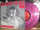 BLACK FLAG DAMAGED LP PINK punk/hardcore/sex vid/vinyl