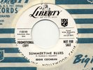 EDDIE COCHRAN - Summertime Blues - NEAR MINT Promo 45