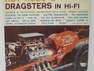 HOT RODS& DRAGSTERS IN HI-FI  LP album of drag races