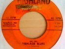 AL CASEY AND THE BATS teen-age blues 45 ROCKABILLY TEEN
