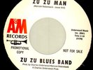 ZU ZU BLUES BAND rare 45 WLP A&M Zu Zu Man DR JOHN
