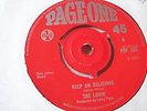 RARE UK 45 - THE LOVIN' - KEEP ON BELIEVING - PAGE ONE