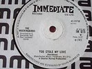 RARE UK 45 - MOCKINGBIRDS - YOU STOLE MY LOVE in MINT