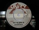 REGGAE BOYS - WHAT YOU GONNA DO - UNITY