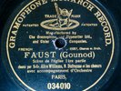 G&T MONARCH 034010: FAUST - WILLIAMS/DUFRANNE 78 rpm
