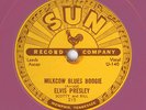 ELVIS PRESLEY Sun 215 purple vinyl 78 MILKCOW BLUES