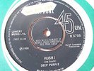 RARE UK 45 - DEEP PURPLE - HUSH - MINT PARLOPHONE