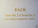 PABLO CASALS -BACH Unaccompanied Cello Suites 78RPM SET