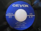  FUNK LIBRARY VIBES JAZZ GEVOX ITALY EP HEAR