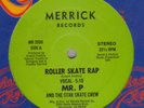 MR P & STAR SKATE CREW Roller Skate Rap V RARE ELECTRO