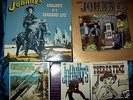 THE JOHNNYS RECORD RARE  PACK 1 LP 4 SINGLES MINT CONT