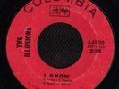 GARAGE PSYCH 45 THE ILLUSIONS I KNOW COLUMBIA LISTEN