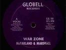 12'': McFarland And Marshall - War Zone - 1985 US