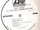 DAVID CROSBY If I could Only Remember My Name WLP Psych