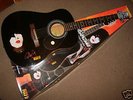 PAUL STANLEY SILVERTONE DARK STAR ACOUSTIC GUITAR KISS