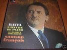 FRENCH HMV 4lp + ep RAVEL piano works SAMSON FRANCOIS