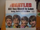 Beatles All you need is love 45rpm record & sleeve NICE
