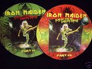 Iron Maiden Scream For Me St. Etienne Picture Discs LPs