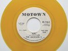 JACKSON 5 MICHAEL ABC RARE MOTOWN YELLOW VINYL PROMO 45