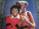 MICHAEL JACKSON ET RECORD ALBUM, POSTER,BOOKLET.NR MINT